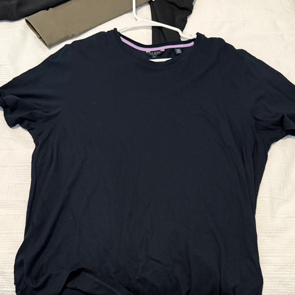 Ted Baker Navy Short Sleeve Tee